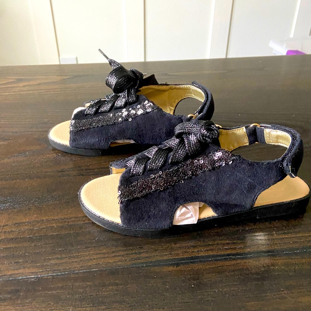 Joyfolie Tessa Black Sandal